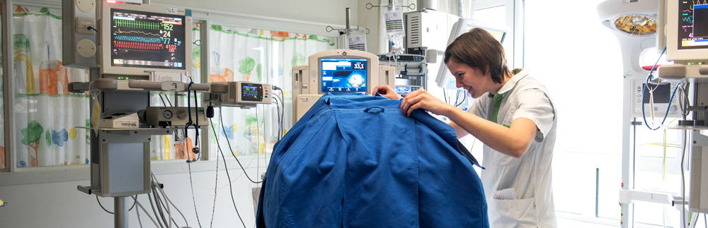 Onaangename prikkels vermijden op de dienst Neonatologie in het UZ Brussel